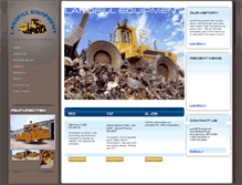 Tablet Screenshot of landfill-equip.com